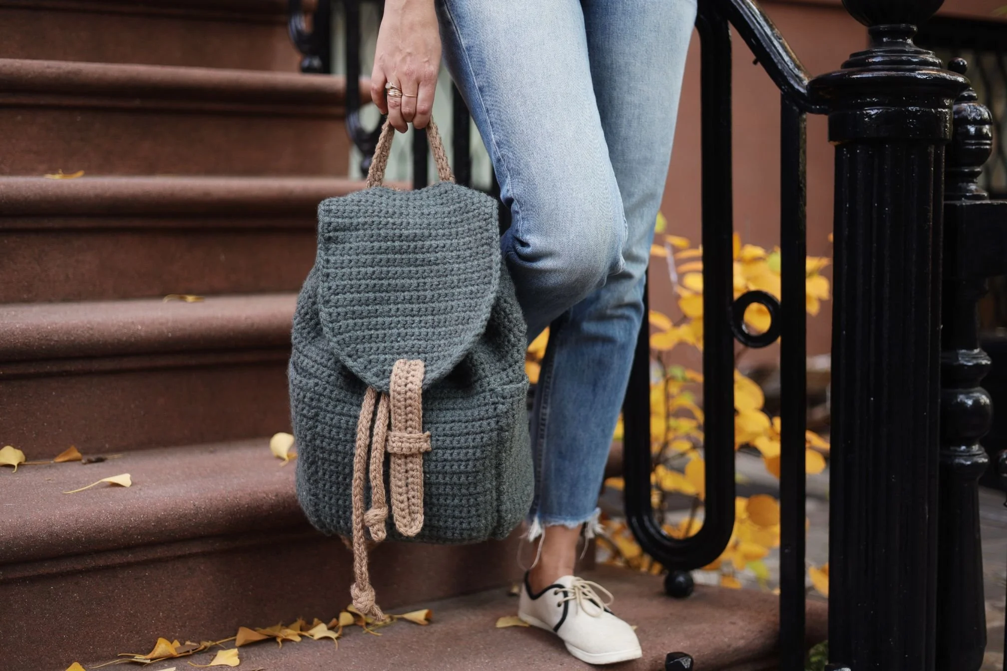 Rec Club Backpack Crochet Pattern — Two of Wands